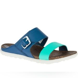 Merrell Around Town Buckle Slide Sandals